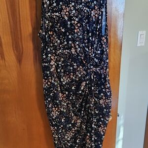 Nine Britton Navy Floral Dress